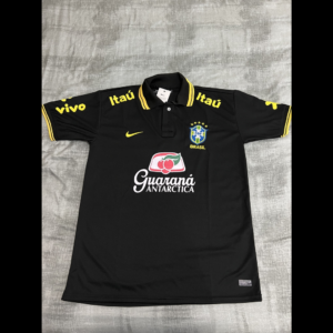 Camisa Polo Seleção Brasileira Preta (Copa 2026)