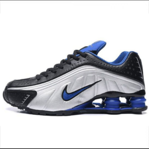 Nike Shox R4 Cinza C/Azul