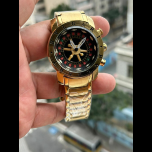 Bvlgari Cassino Dourado (Fundo Preto)