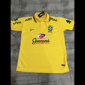 Camisa Polo Seleção Brasileira Amarela (Copa 2026)