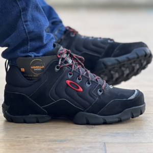 Halftrack Preto/Vermelho