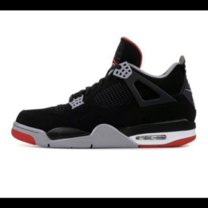 Jordan 4 Preto/Cinza/Verm